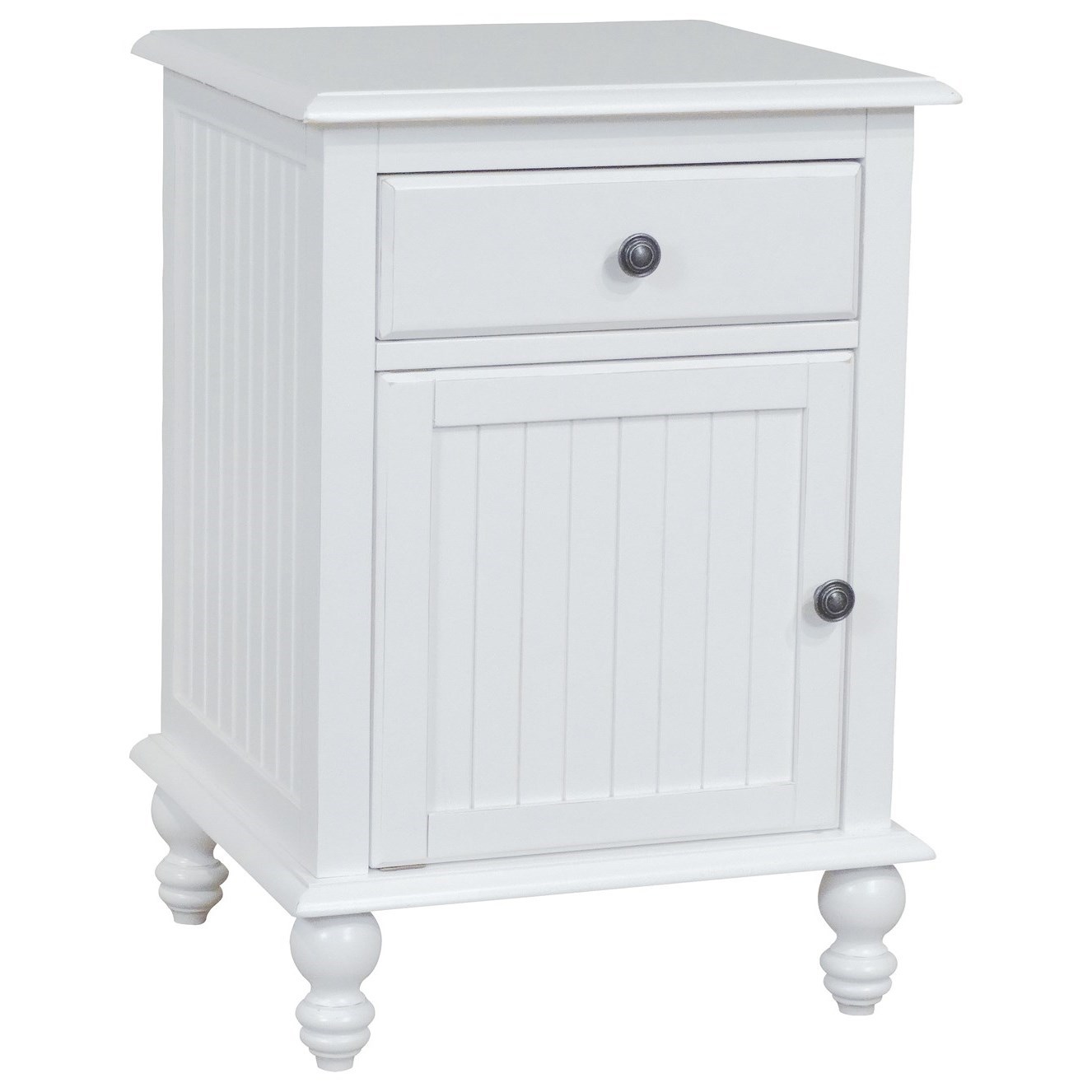 John Thomas Cottage BD082001 Cottage Nightstand with Door Belfort